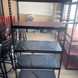 Metal Storage Shelf Unit with Five Levels 36" x 16" x 72"