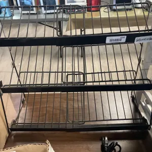 Metal Display Rack Shelf With Multiple Levels