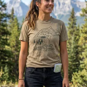 River Wear Small T-Shirt With Jasper Canada Graphic
