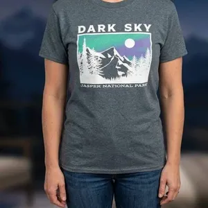 Gildan Dark Sky Jasper National Park T-Shirt, Size Small