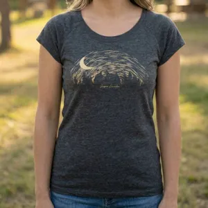 Initial Attraction Women’s Jasper T-Shirt in Gray, Size Small