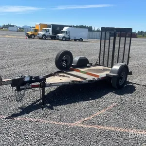2019 Snake River 4X7 7 ft S/A Equipment Trailer