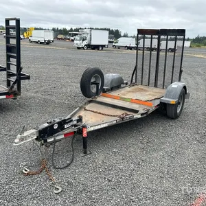 2019 Snake River 4X7 7 ft S/A Equipment Trailer