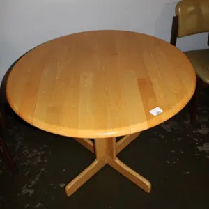 36-Inch Drop Leaf Breakfast Table, 36 x 21 x 29 with Leaves Down