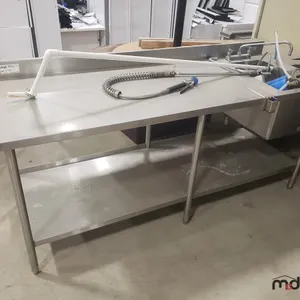 Stainless Steel Work Table w/ Sink 82 1/2''x30''x40''
 UNRESERVED