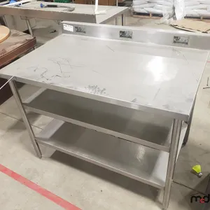 Stainless Steel Work Table 49 1/2''x34''x40''
 UNRESERVED