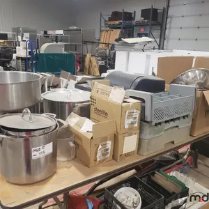 Pots, Pans, Knives, Paper Towel Dispenser & More
 UNRESERVED