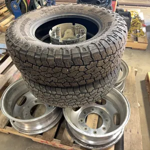 (2) New Tires, Rims (Fit 2016 Ford F350)