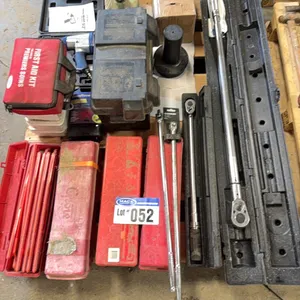 Pallet Lot; Torque Wrenches, Road Side Safety Flare Kits, Air Impact, Hammers