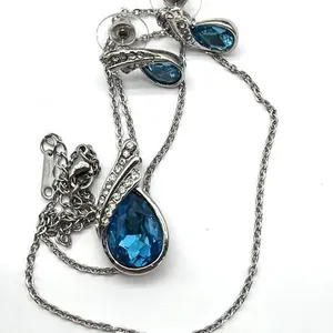 �S Steel� Marked Necklace Chain with Pendant and