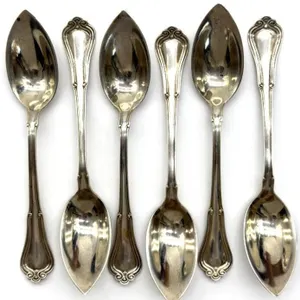 (6) Sterling Spoons 5.5�
- weight is measured in