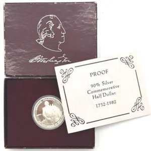 1982 George Washington Silver Half Dollar