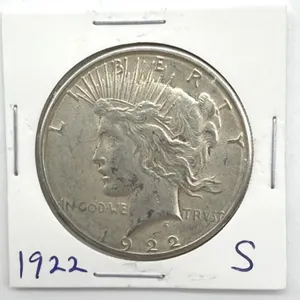 1922-S Peace Dollar