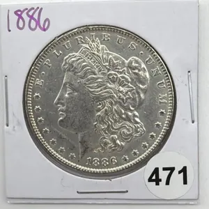 1886 Morgan Dollar