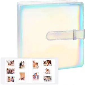 3 New 360 Pockets Photo Album for Fujifilm Instax Mini 12 11 9 8+ 8 99 40 EVO LiPlay Instant Film, fits Polaroid Snap/PIC-300/Z2300/ SocialMatic Camer
