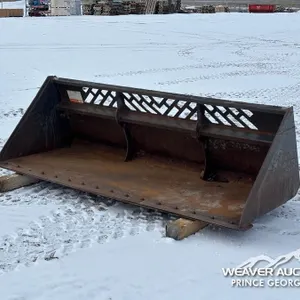 8 FT. VIRNIG SKID STEER BUCKET