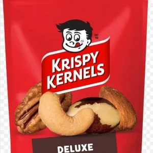 Krispy Kernels Deluxe Mixed Nuts, 170g, Case of 8 Bags