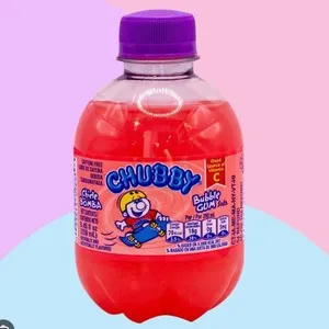 24 Chubby Bubble Gum Soft Drinks (250mL Each)