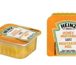Heinz Honey Mustard Sauce 120 x 25 mL (3.0L) Portion Cups