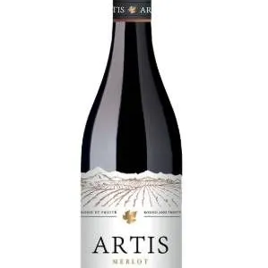 Artis Merlot Alcohol-Free Red Wine Bottle