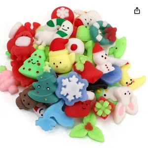 Mochi Squishy Fidget Toys – Set of 50 Stress Relief Sensory Figures **May Vary From Stock P