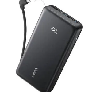 Anker Power Bank 20,000mAh with Built-In USB-C Cable - Model A1689011