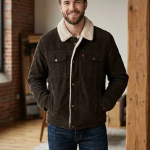 Levi Strauss & Co. XXL Sherpa-Lined Corduroy Jacket