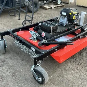 New 52" DR power tow behind brush mower, S/N 3012394729, H170 **Bag of parts/manual - Office Shed**