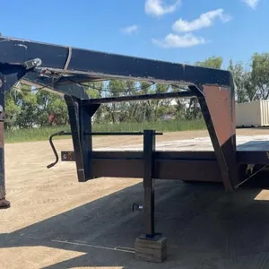 24' Homemade triple axle trailer, S/N: NA, H136, Owner: Lacey Holdings Ltd., Seller: Fraser Auction _________________________ **TOD in office**