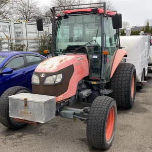 2010 KUBOTA M6040 TRACTOR, ORANGE, VIN 83161,