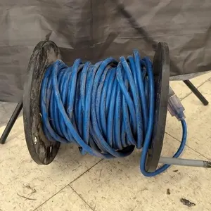 Blue Extension Cord on Spool.