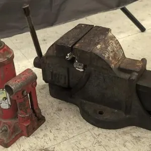 Vintage, Heavy-duty Hydraulic Bottle Jack and