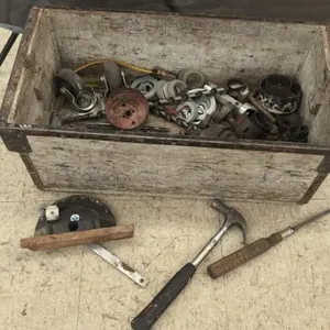 Assorted Tools, Hole Saw, Hammer, Drill Bits and