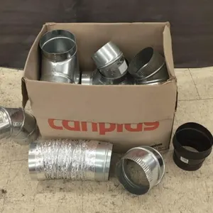 Flexible Aluminum Air Duct, HVAC Duct Fittings