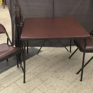 Folding Card Table and Chairs.
