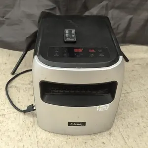 Classic Electric Heater with Remote. Turns On.