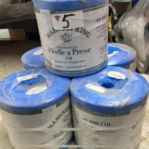 5 Rolls of Harvest King 40,000/110 Bailing Twine