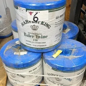 5 Rolls of Harvest King 40,000/110 Bailing Twine