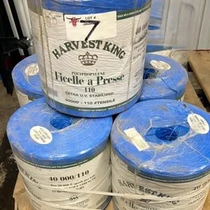 5 Rolls of Harvest King 40,000/110 Bailing Twine