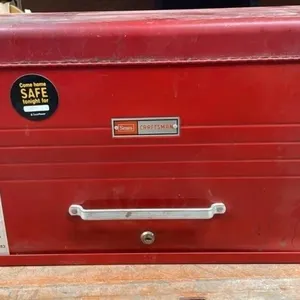 Sears Craftsman Toolbox w/Contents. 26.5"W x
