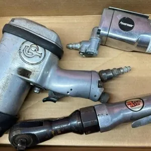 3 Pneumatic Tools. Untested.