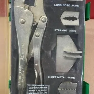 All-Grip Locking Plier Kit.