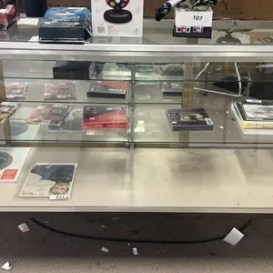 Glass Display Case - Contents Not Incl