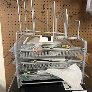 Desk Organizer - Vinyl Record & More