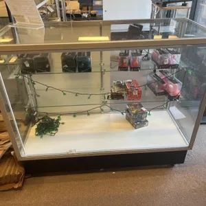 Lighted Glass Display Cabinet