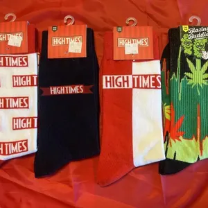 4 Pr Blazing Buddies & High Times Socks