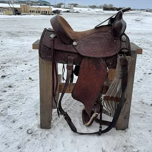 WESTERN RAWHIDE # 1308 ALL AROUND SADDLE