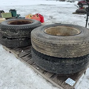 4 - 10.00-22 SEMI TIRES