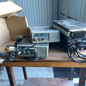120 -12V VHF RADIO BASS STATION & 3 - VHF RADIO - LOCATED IN THE SEACAN