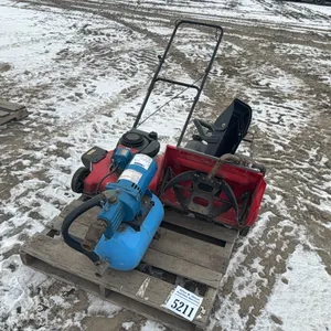MDT YARD MACHINES LAWN MOWER & SNOW BLOWER, MASTERCRAFT PUMP